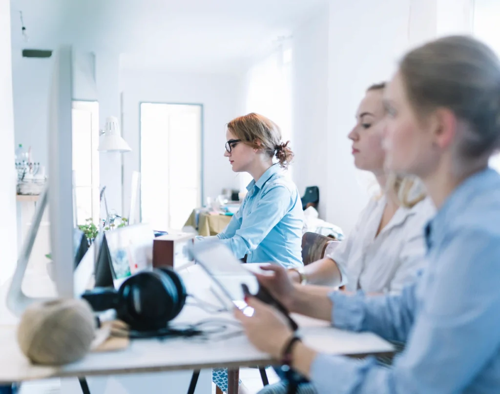 group-three-businesswomen-working-office